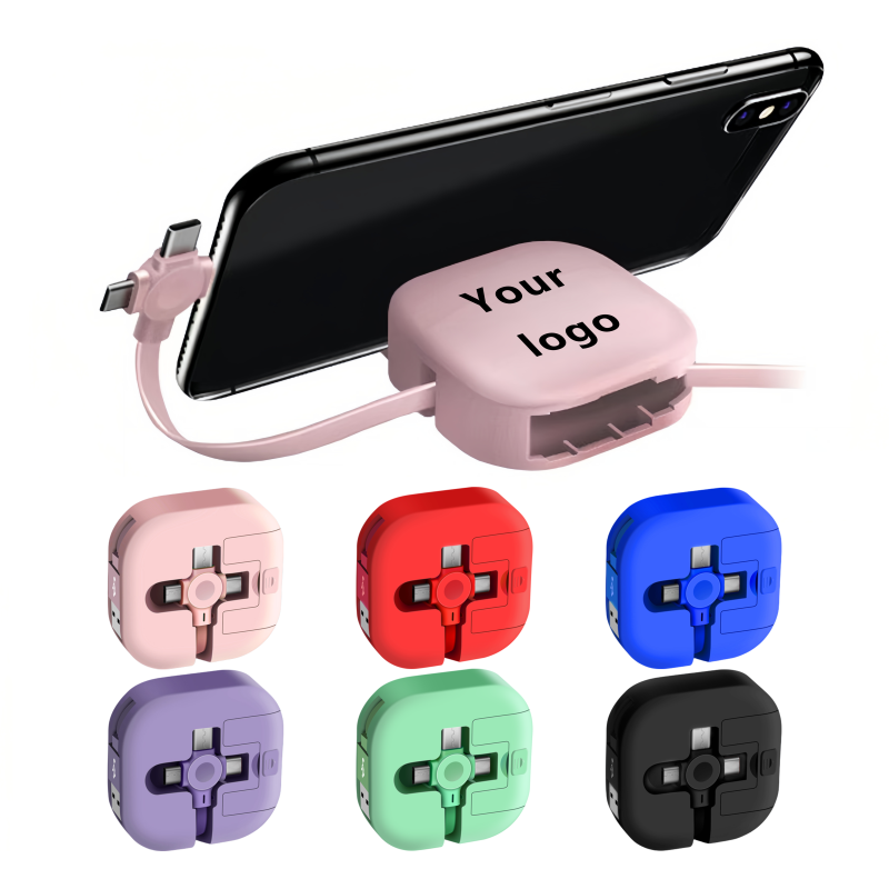 USB Cable Manufacturer - 60W 3-in-1 Retractable OEM