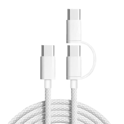 USB Cable Manufacturer - 2-in-1 60W Type C Fast Charge