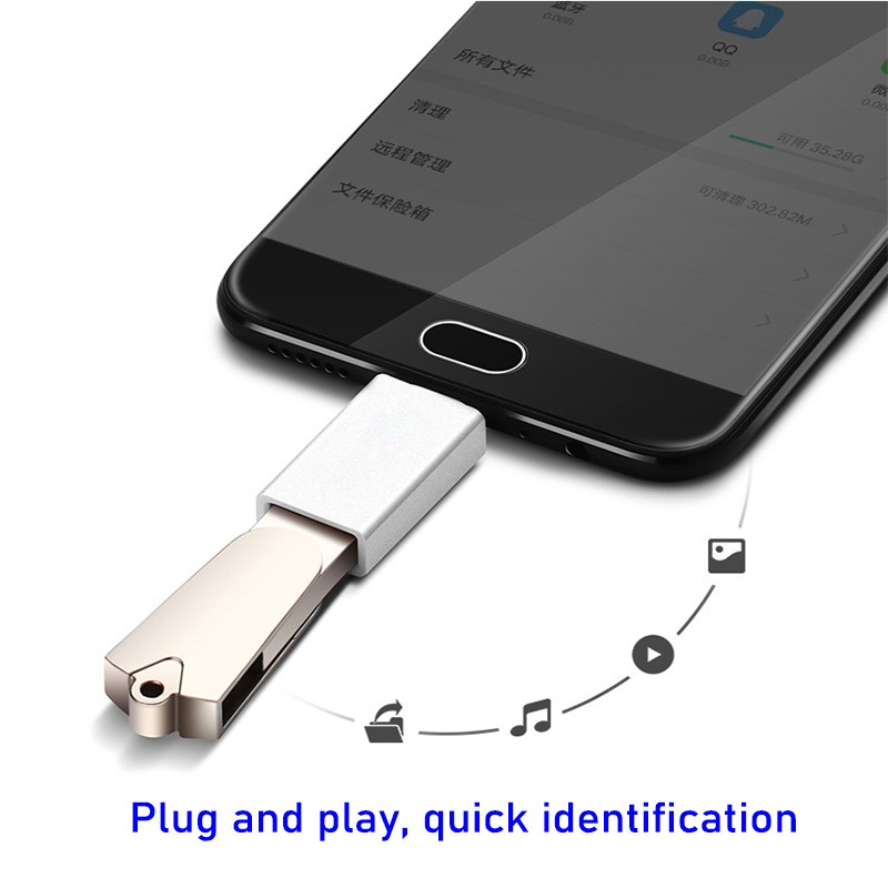 Audio Adapter Factory - OEM TPE White Type C Adapter