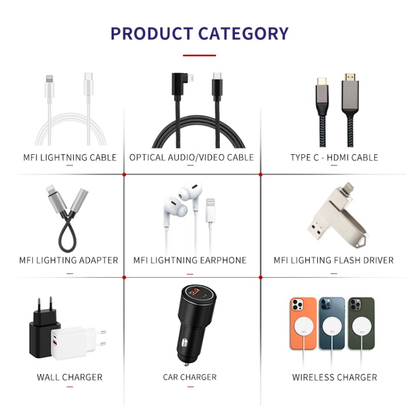 Data Cable Supplier - OEM MFi USB C to 8PIN Cable