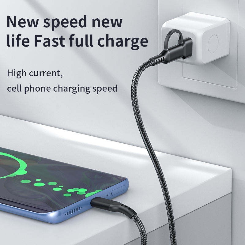 Data Cable Factory - OEM 60W Nylon Braided Fast Charging