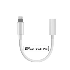 Audio Adapter Factory - OEM MFi 8-Pin to Aux Adapter