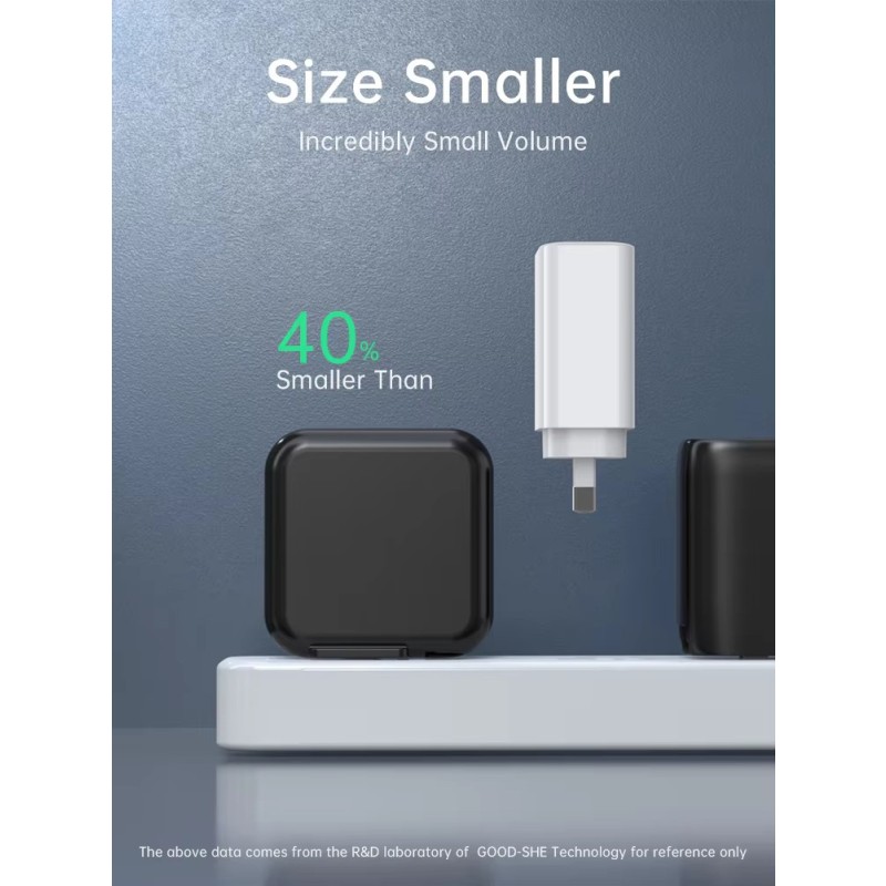 Charger Adapter Factory - OEM 45W GaN USB-A Type-C