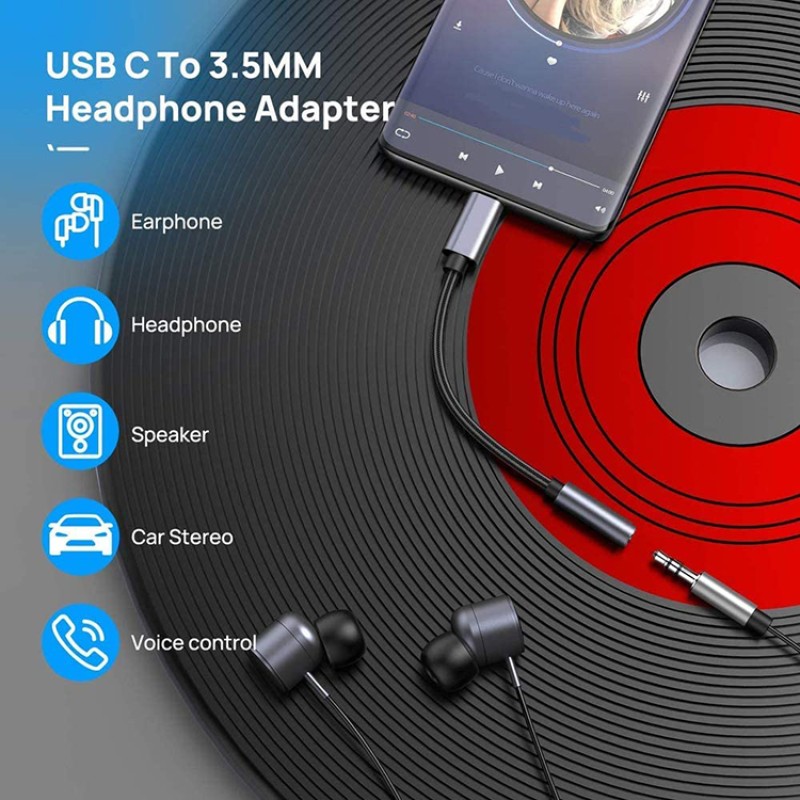 Audio Adapter Factory - OEM MFi Nylon Braided Aux