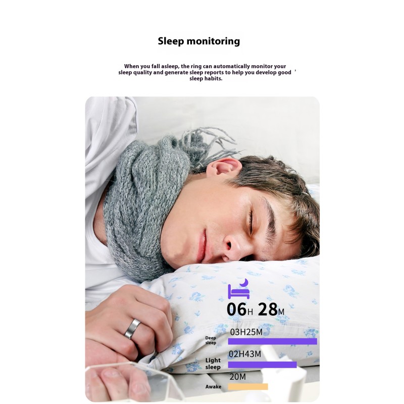 Smart Ring Manufacturer - OEM Sleep Tracker Wireless Charging