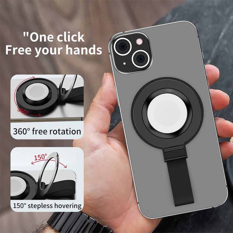 Wireless Charger Factory - OEM Mini Foldable 2-in-1 Station