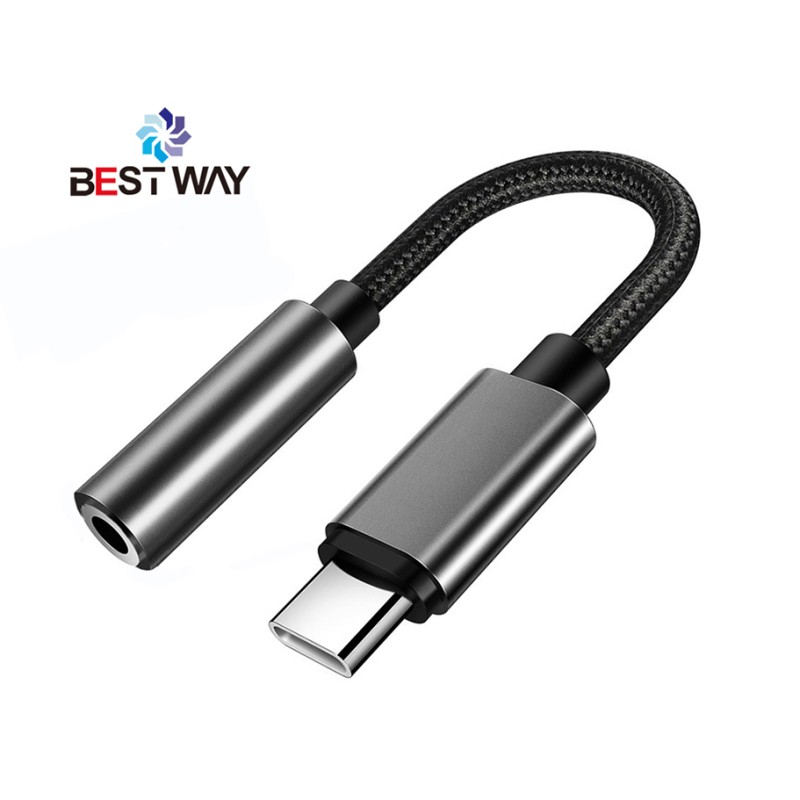 Audio Adapter Factory - OEM MFi Nylon Braided Aux