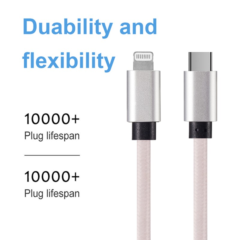 Data Cable Supplier - OEM MFi C94 Braided PD Cable