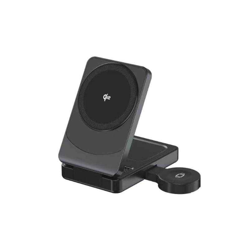Wireless Charger Manufacturer - OEM 15W Qi2 Magnetic 3-in-1
