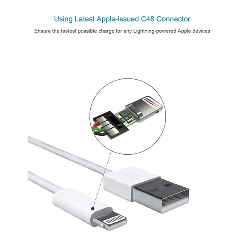 Data Cable Supplier - OEM USB to IOS 8Pin Fast Charging