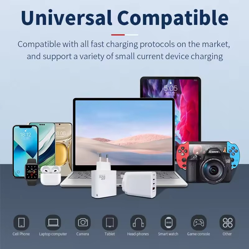 Charger Adapter Factory - OEM 45W GaN USB-A Type-C