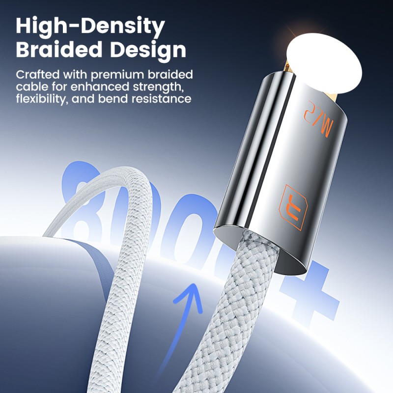 USB Cable Manufacturer - 27W PD Smart Chip Protection