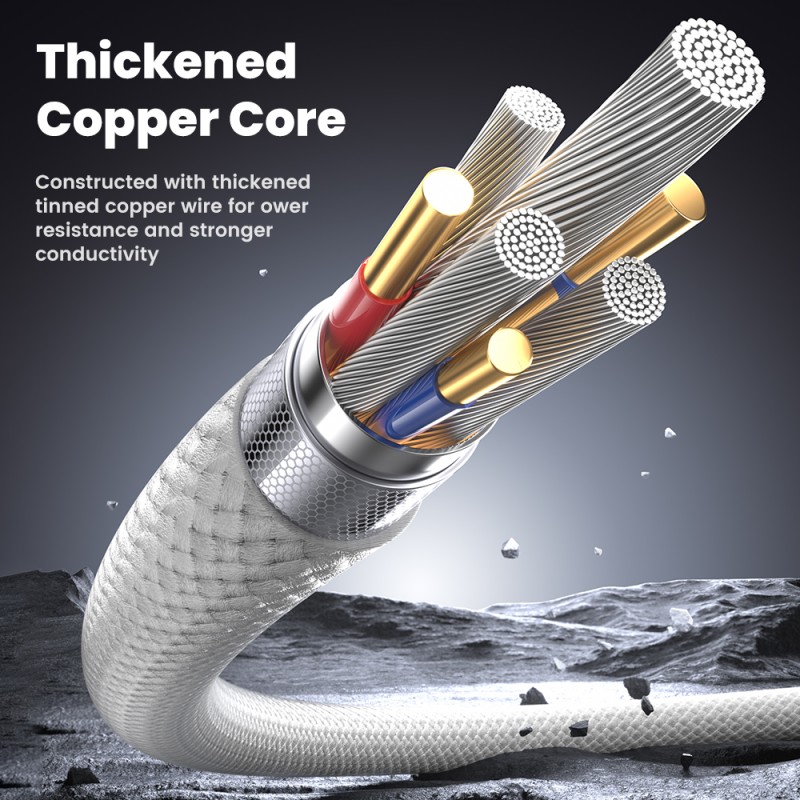 USB Cable Manufacturer - 100W PD3.0 C-C Tinned Copper