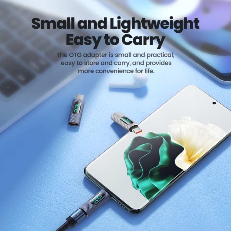 OTG Adapter Manufacturer - Lightweight Digital Display