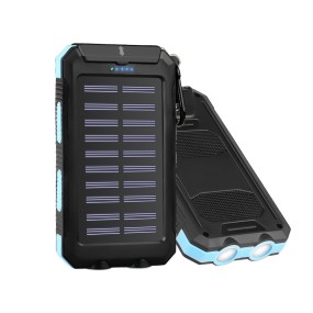 Solar Power Bank Supplier - OEM 8000mAh Waterproof Dual USB