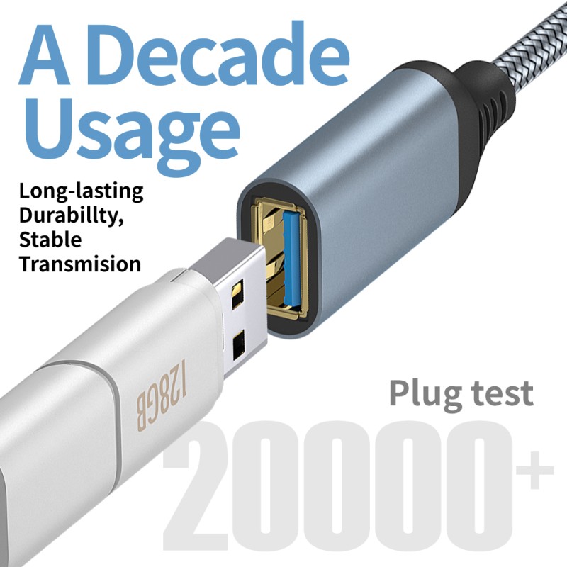 Extension Cable Factory - OEM 3M USB 3.0 Female to Male