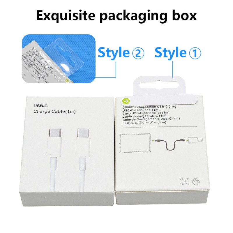 USB Cable Factory - OEM C-C 20W Fast Charging Data Cable