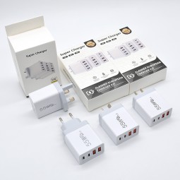 Power Adapter Supplier - OEM 55W Three USB+Type C