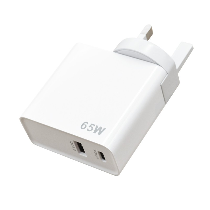 Charger Manufacturer - OEM UK Plug QC3.0 PD65w Charger