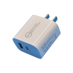 Wall Charger Manufacturer - OEM 20W Dual Port QC3.0 PD