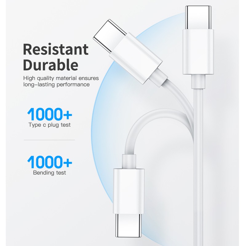 Data Cable Factory - OEM 5A Type C to C Fast Charging Cable