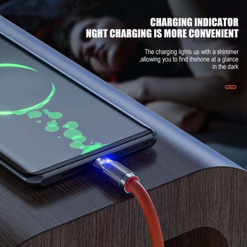 Data Cable Supplier - OEM Zinc Alloy Super Fast Charging Cable