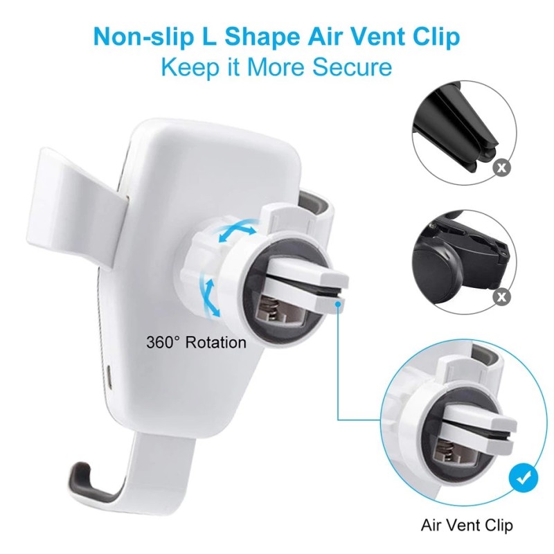 Car Charger Supplier - OEM 15W Magnetic Wireless Holder