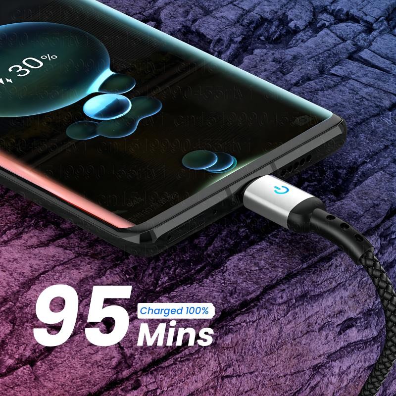 Data Cable Supplier - OEM 3A Nylon Braid USB to Type C Cable