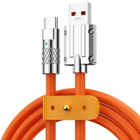 Charging Cable Manufacturer - OEM 120W Zinc Alloy Silicone Cable