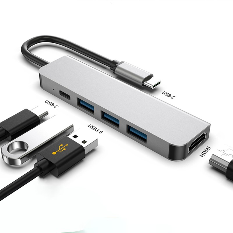 USB Hub Factory - 5-in-1 USB C PD HDMI