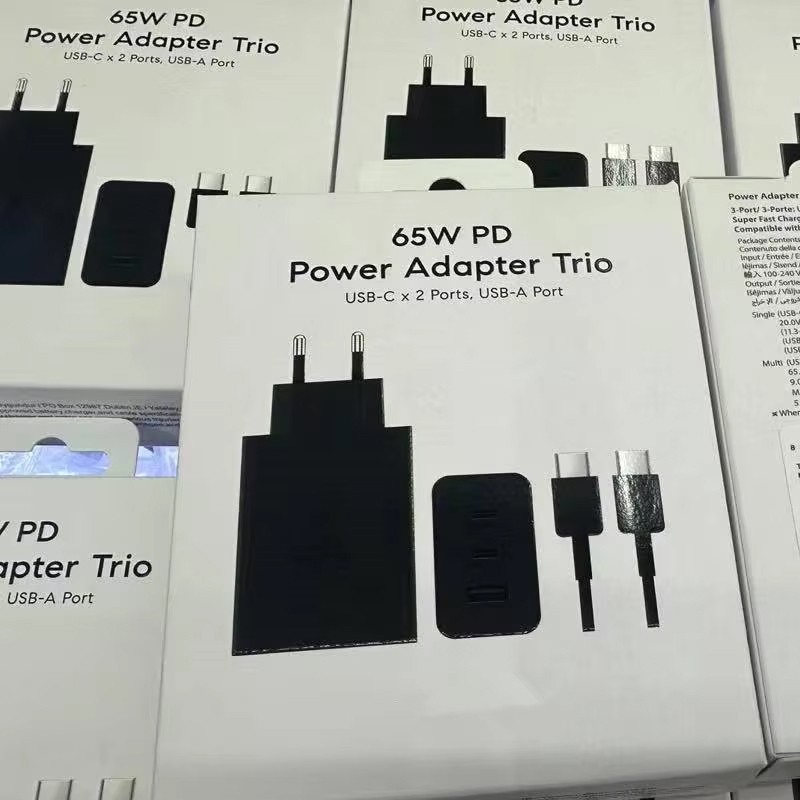 Wall Charger Manufacturer - 65W PD 3.0 EU US