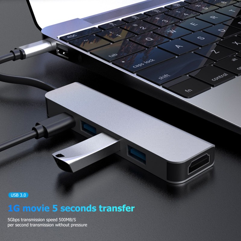 USB Hub Factory - 5-in-1 USB C PD HDMI