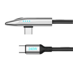 USB Cable Manufacturer - 240W LED Nylon PD Fast Charge