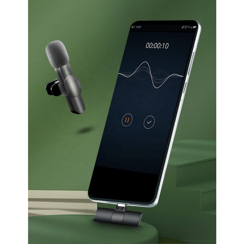 Microphone Factory - 3.5mm Wireless USB Lavalier