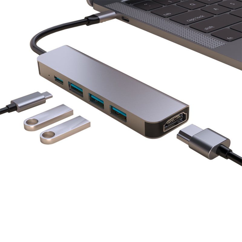 USB Hub Factory - 5-in-1 USB C PD HDMI