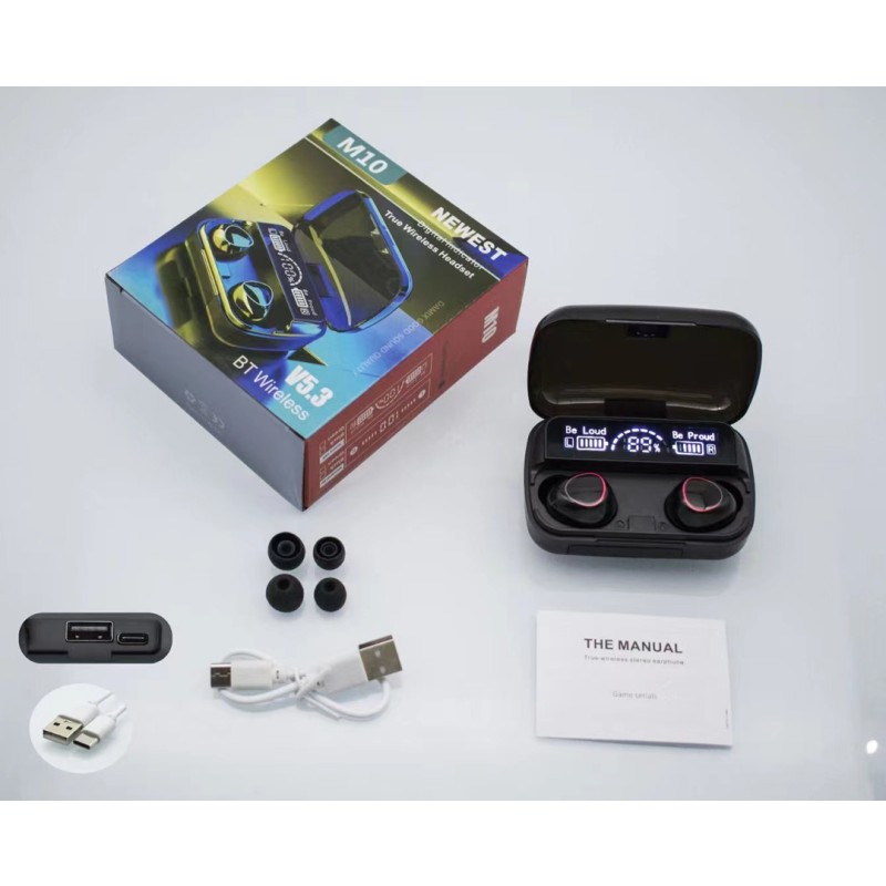 Gaming Earbuds Manufacturer - OEM M90 Pro Powerbank Noise Cancelling