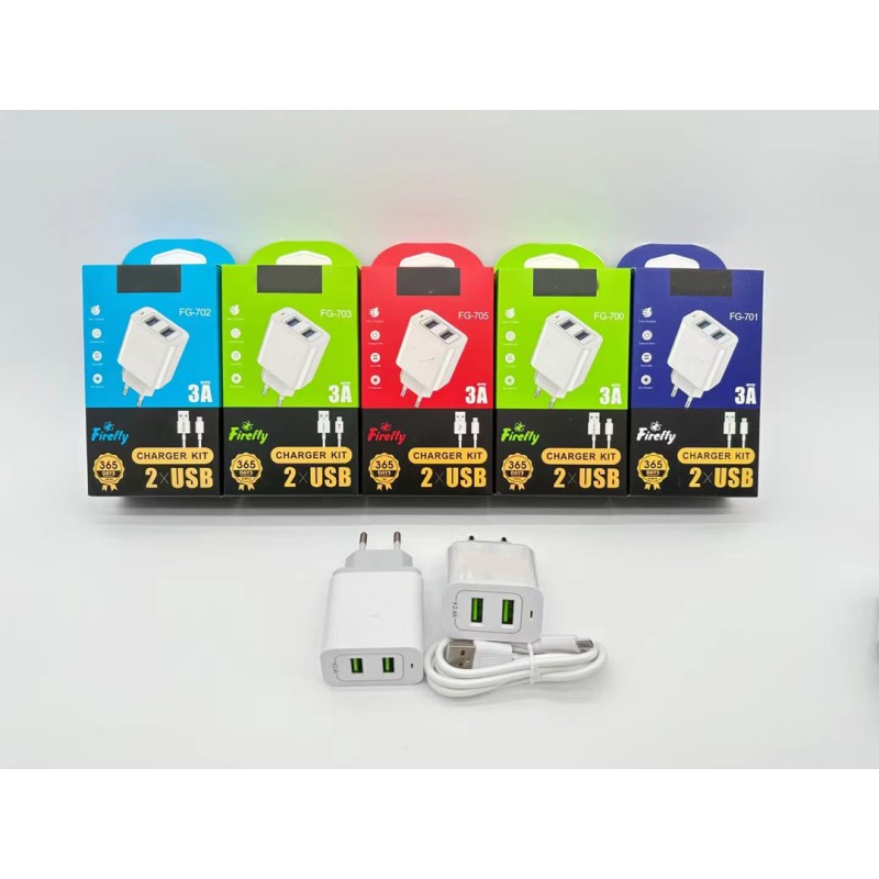 Charger Supplier - OEM 5V2A UK EU Plug with Cable