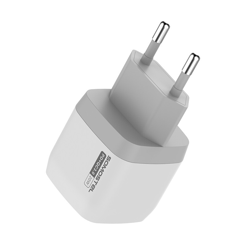 20W Dual Port Charger Manufacturer - US EU Plug Wall Charger