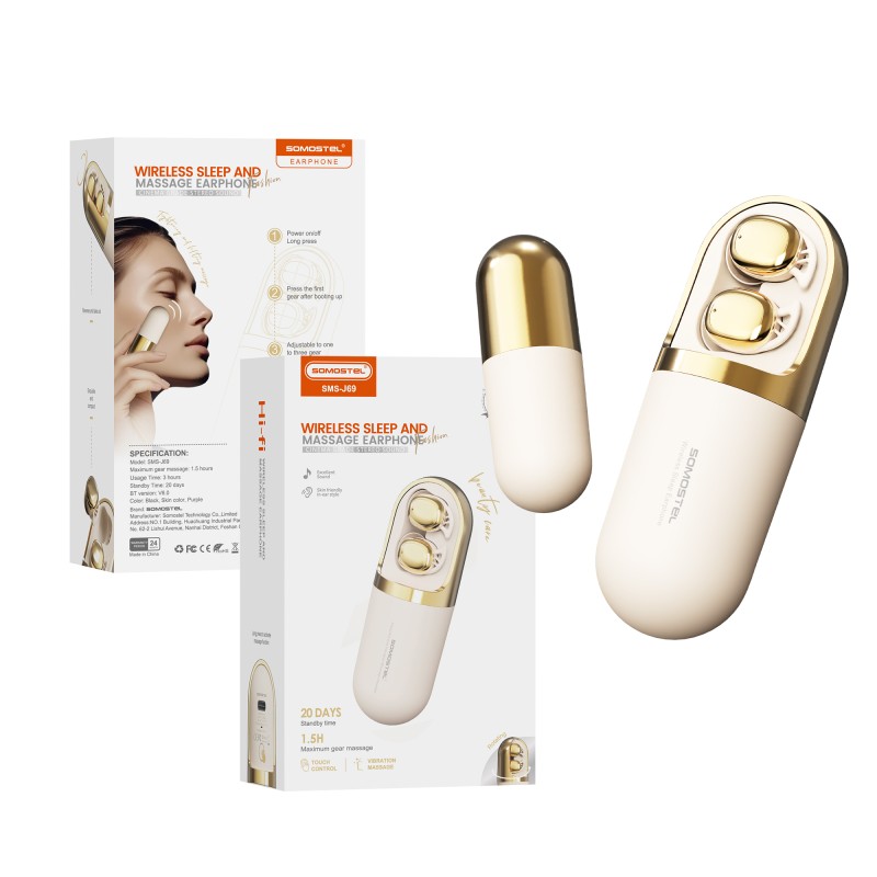 BT5.4 Wireless Earphone Manufacturer - 340mAh Battery Headphone