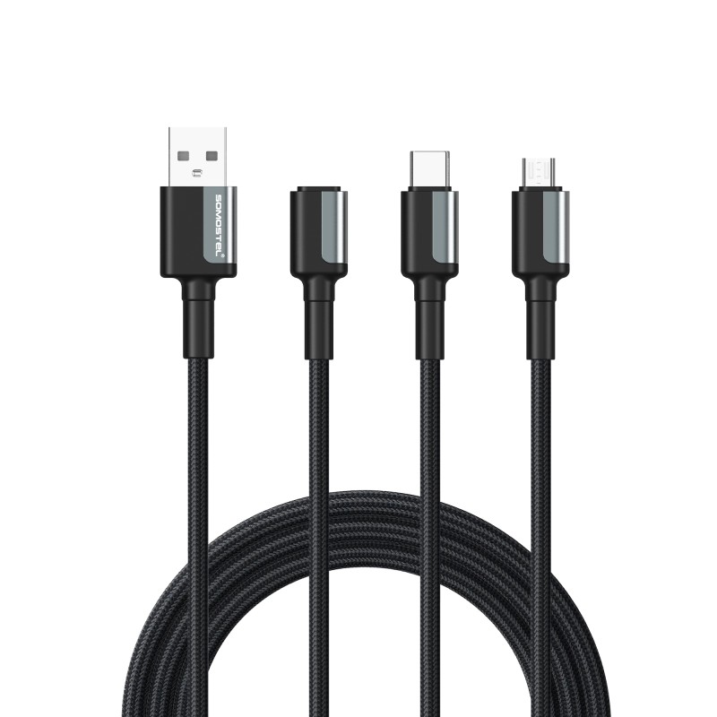 Type C USB Cable Factory - 2.4A Nylon Braided Charger Cord