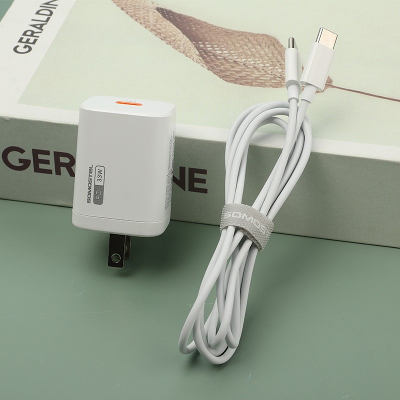33W PD Charger Factory - iPhone Fast Charger with Cable
