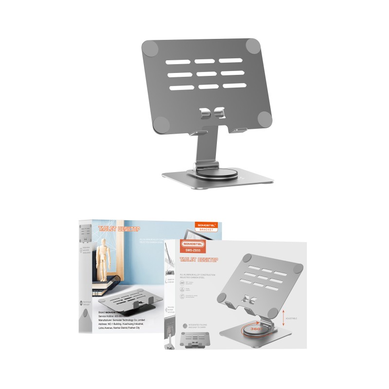 Custom Phone Stand Manufacturer - Carbon Steel Folding Tablet Holder