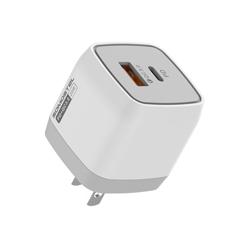 20W Dual Port Charger Manufacturer - US EU Plug Wall Charger