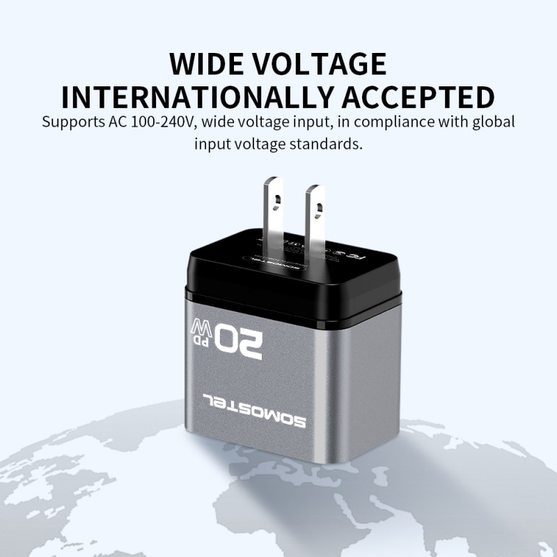 20W PD Charger Manufacturer - iPhone Pro Max Fast Charger Factory