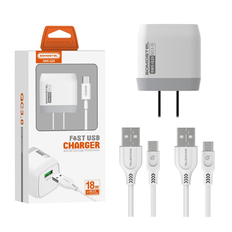 QC3.0 Charger Factory - Android Phone Portable Wall Charger