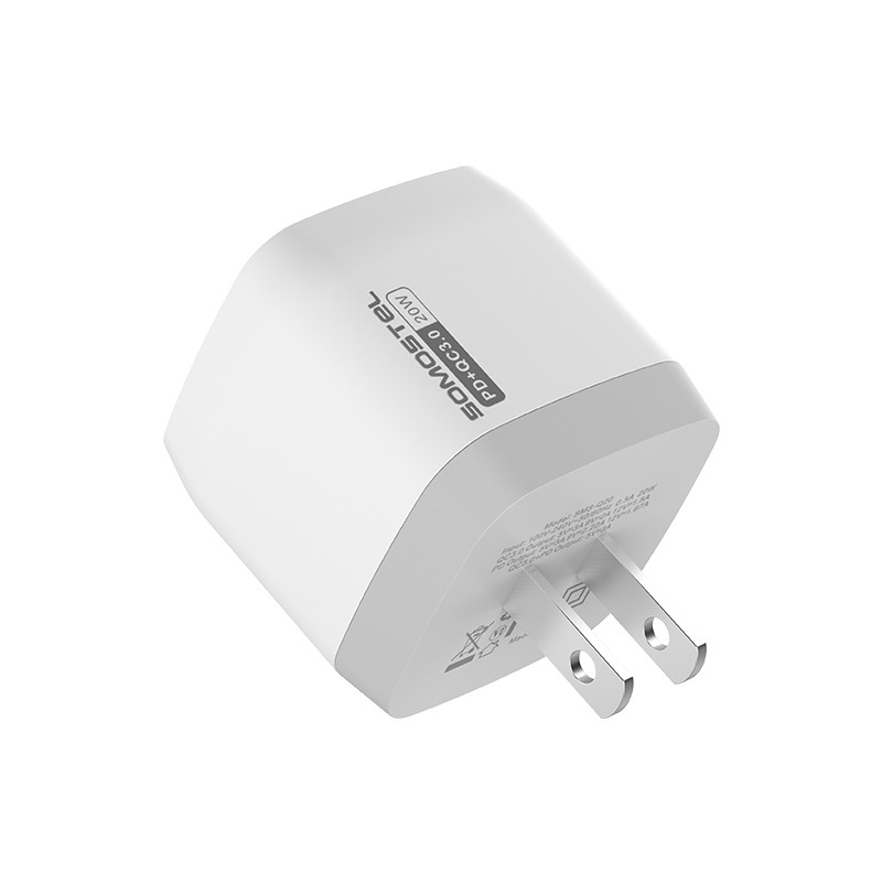 20W Dual Port Charger Manufacturer - US EU Plug Wall Charger