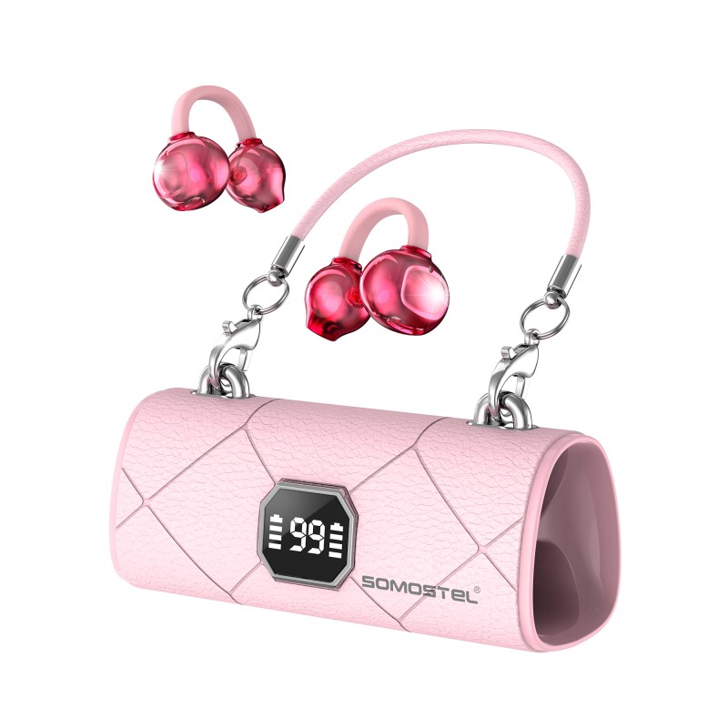 LED Wireless Earphone Factory - Sports Ear Clip with Lanyard