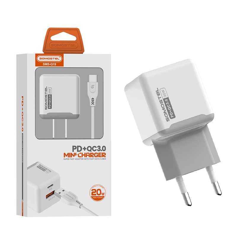 20W Wall Charger Factory - PD QC3.0 Portable Travel Charger