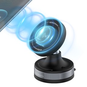 Vacuum Phone Holder Manufacturer - 360 Rotate Magnetic Suction Mount