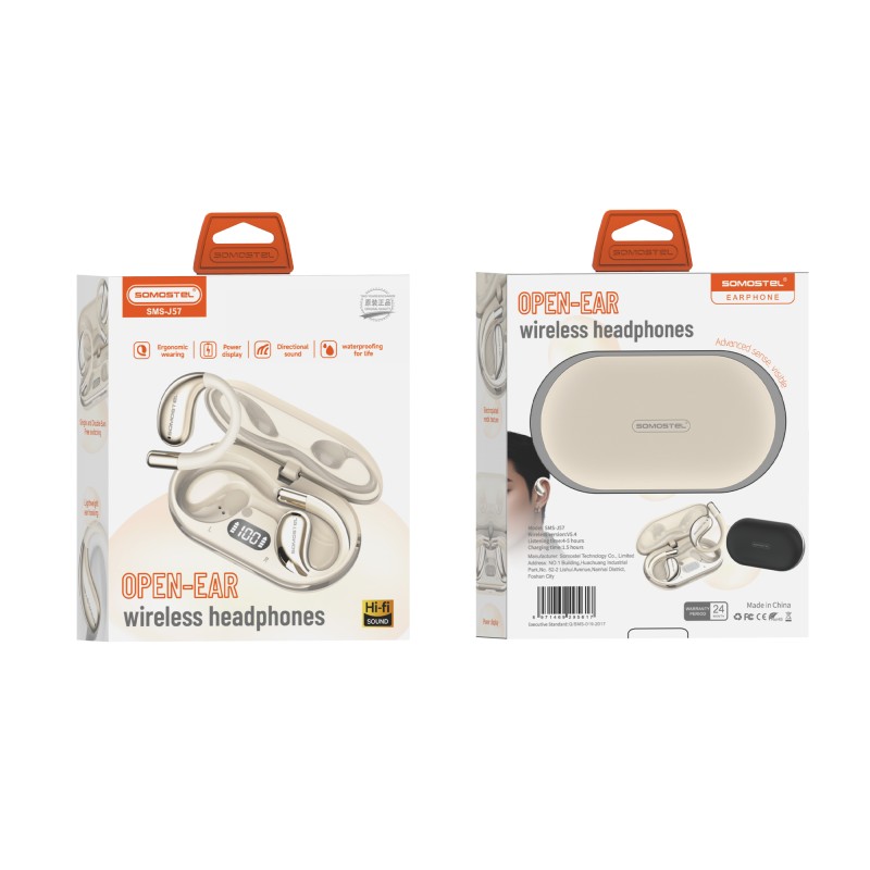 OWS Earphone Manufacturer - 4-5h Talking Time Wireless Earphone